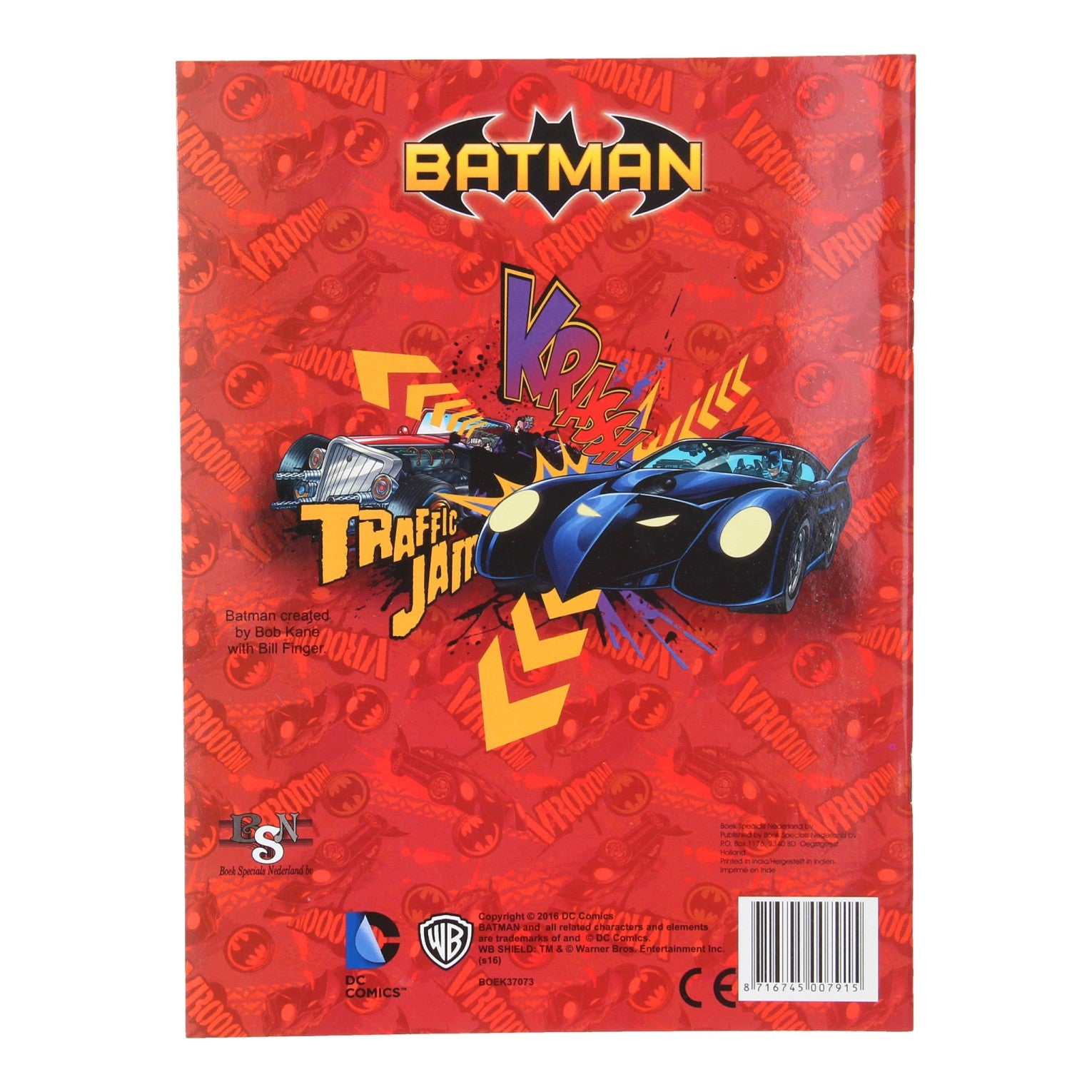 Superman Colorio Kleurboek achterkant