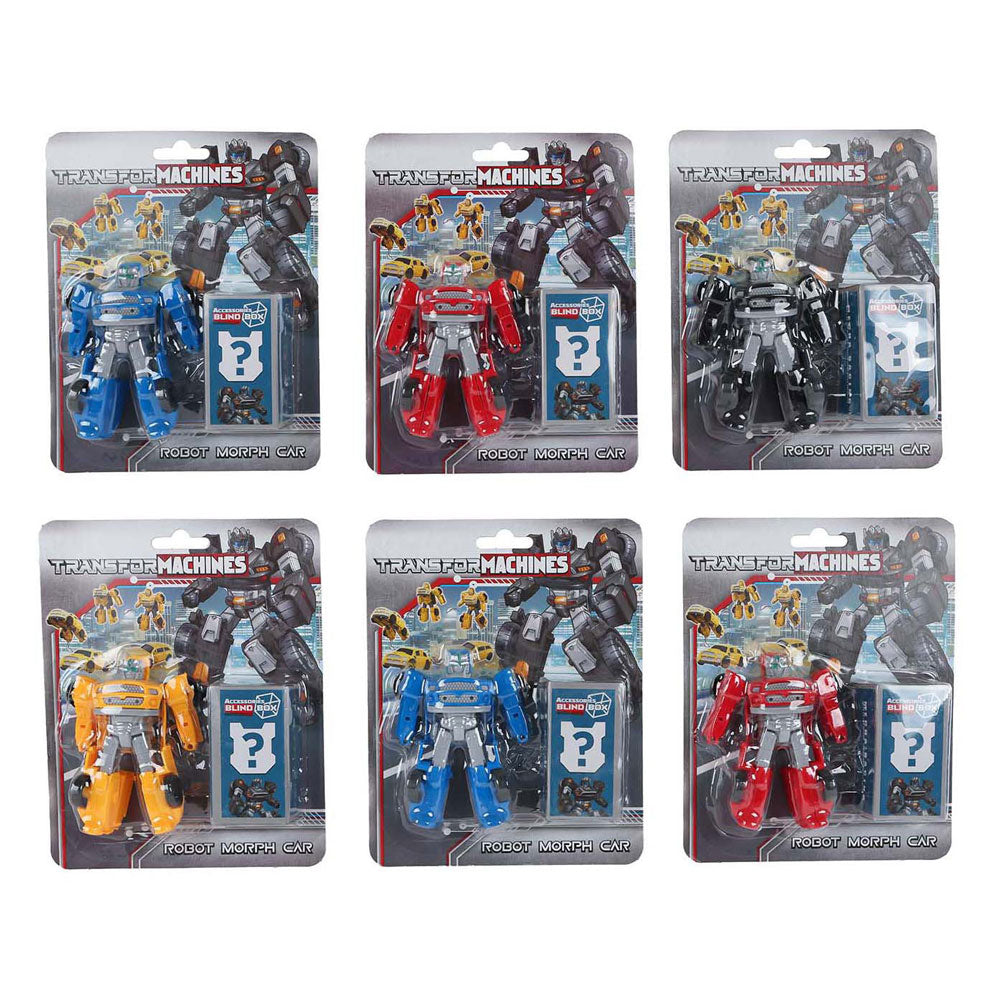 Transformachines Robot Auto Assorti