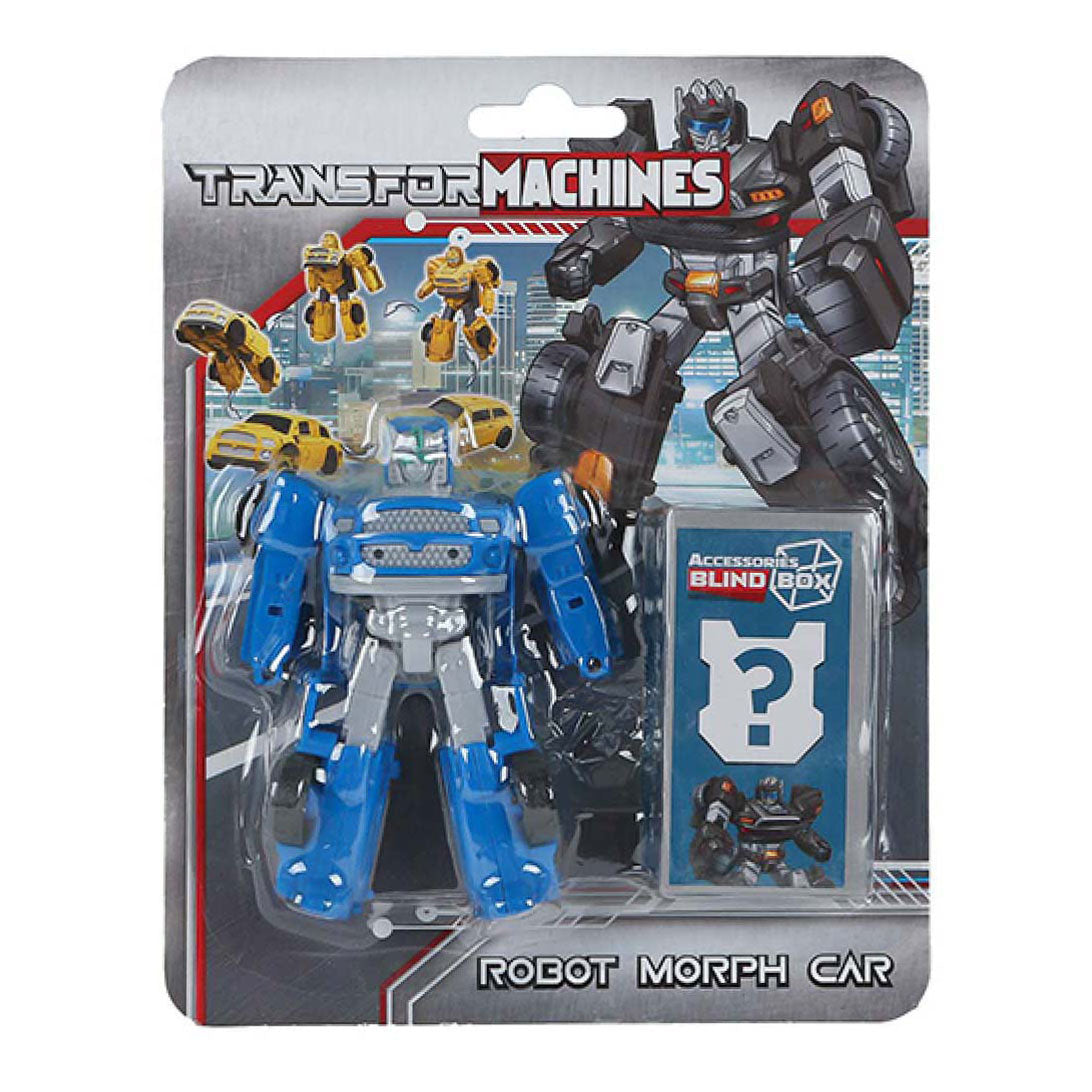 Transformachines Robot Auto Blauw