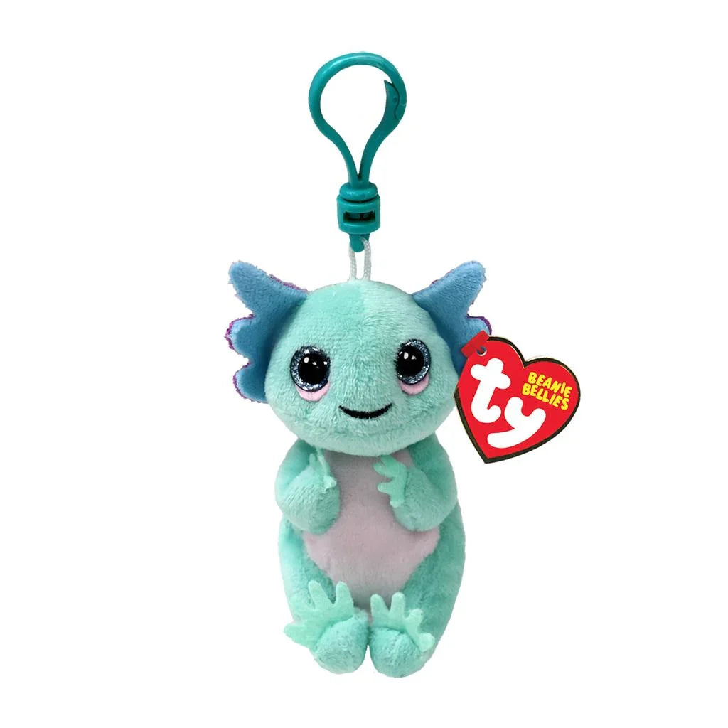 Ty Beanie Bellies Clip Alex Axolotl 10 cm - Knuffelshop
