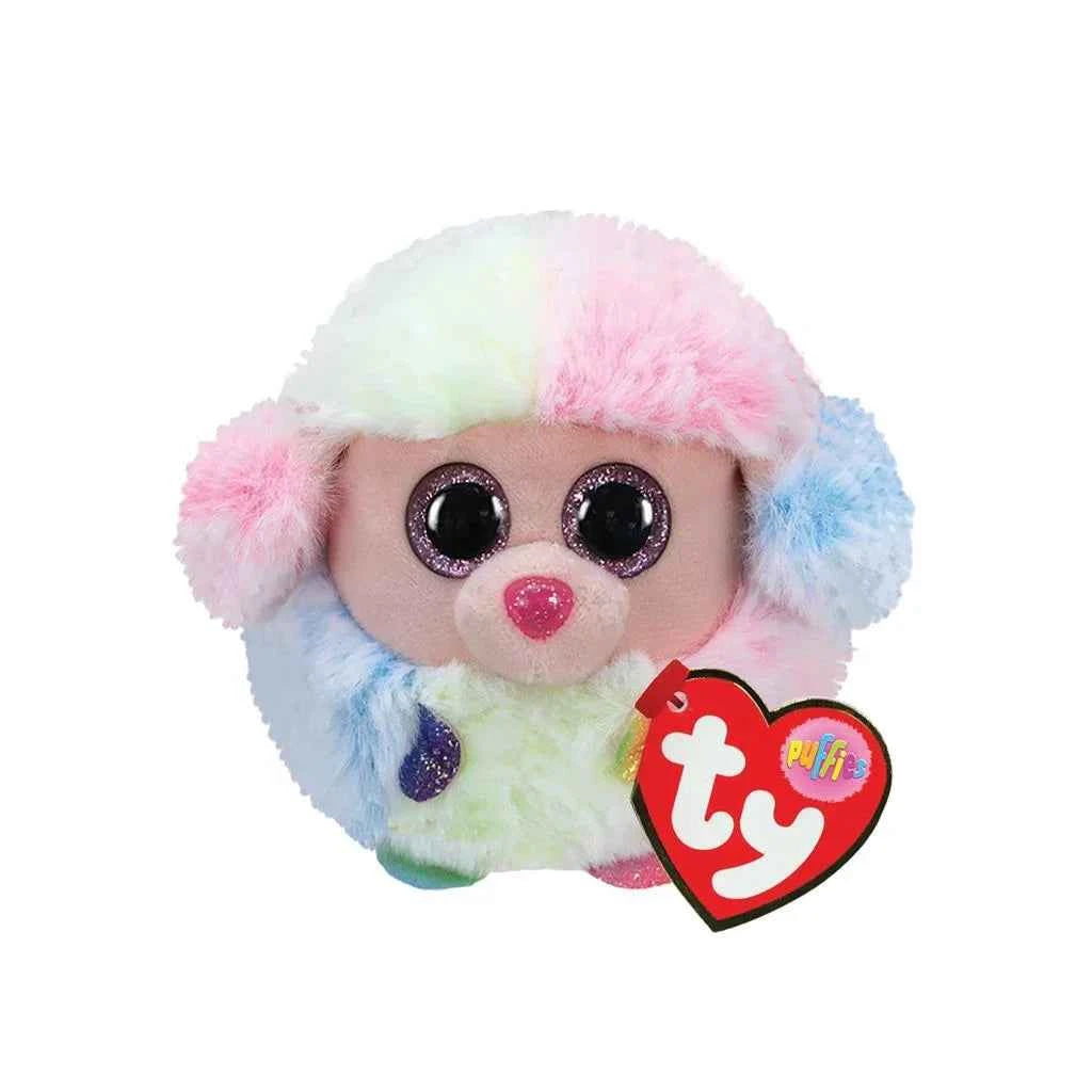 Ty Teeny Puffies Rainbow Poodle 10 cm