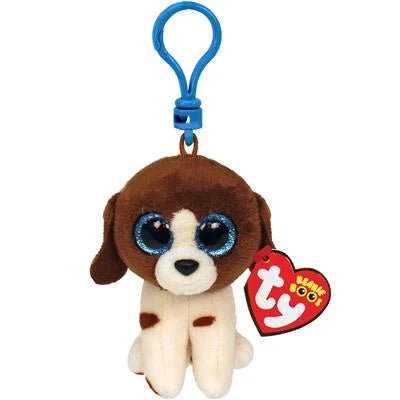 Ty Beanie Boo's Clip Muddles Dog 7 cm / Pluche Sleutelhanger / Knuffelshop