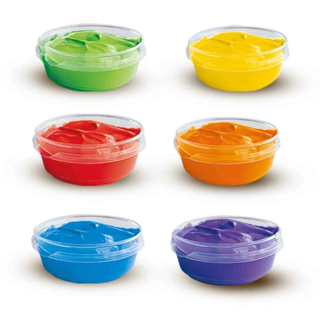 SES Vingerverf 6 kleuren x 45ml