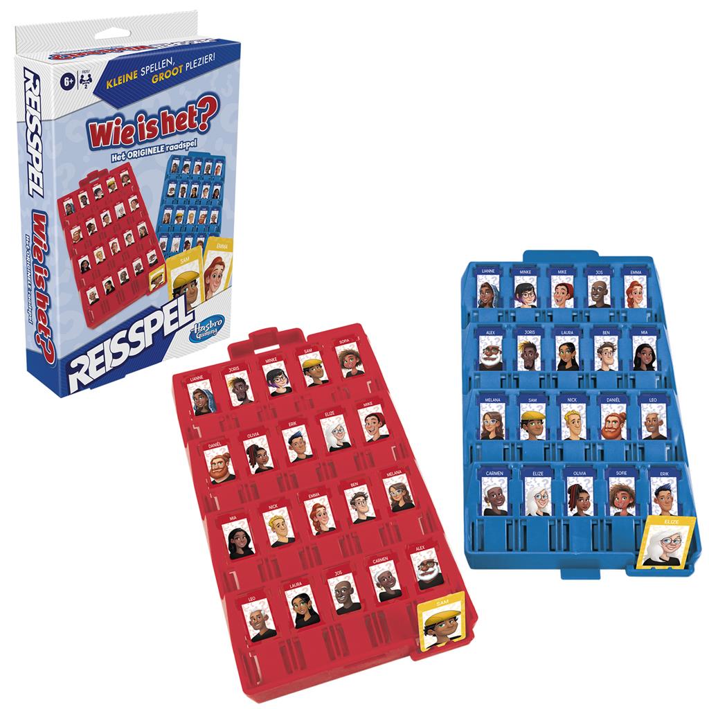 Hasbro Wie is het? Reisspel