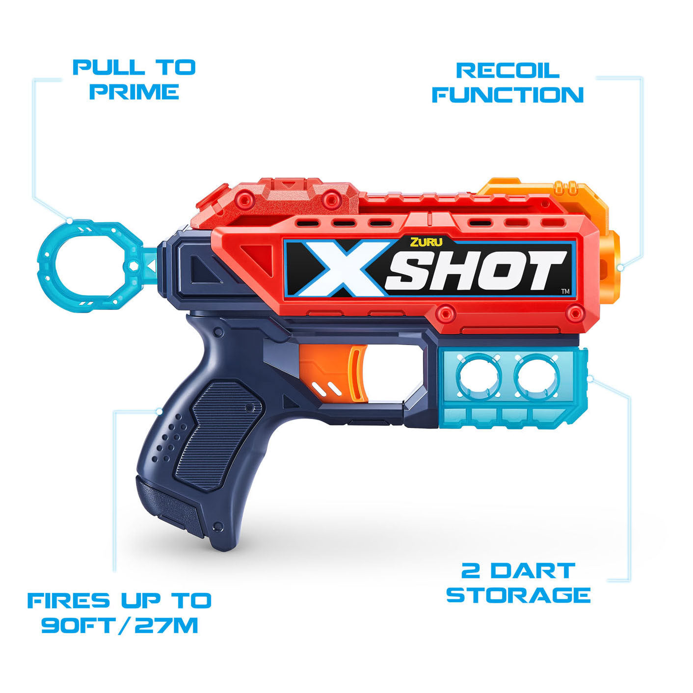 ZURU X-Shot Kickback1