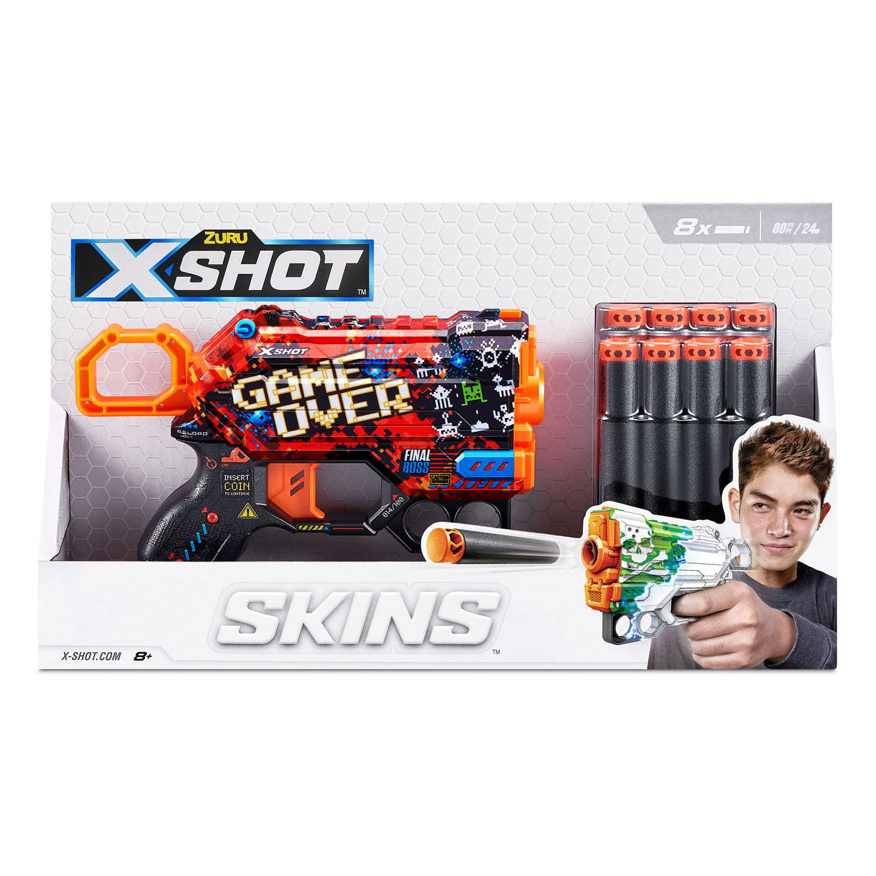 ZURU X-Shot Skins Menace in de verpakking